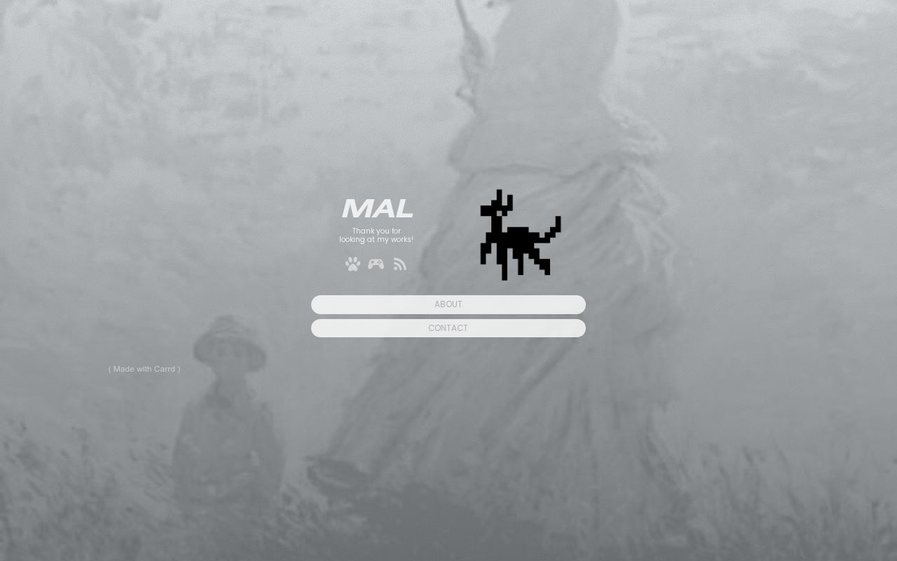 Carrd profile picture for @mal11